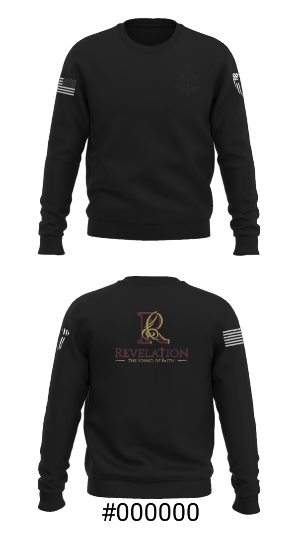 Crew Neck Sweatshirt, Revelations, , Teamtime, Team time, sublimation, custom sports apparel, team uniforms, spirit wear, spiritwear, sports uniforms, custom shirts, team store, custom team store, fundraiser sports, apparel fundraiser