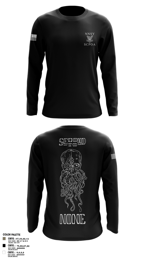 Long Sleeve Performance Shirt, NNSY SCPOA, Navy, Teamtime, Team time, sublimation, custom sports apparel, team uniforms, spirit wear, spiritwear, sports uniforms, custom shirts, team store, custom team store, fundraiser sports, apparel fundraiser