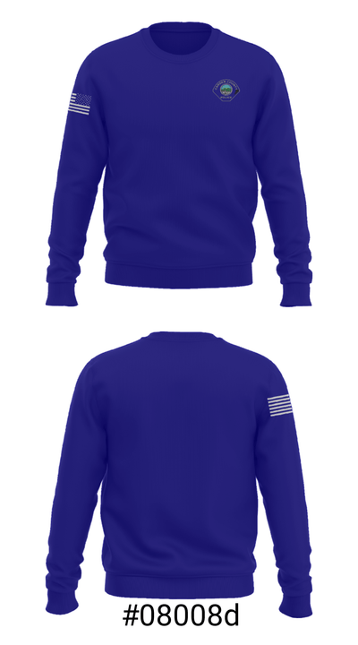 Crime Scene Unit 72242285 Crew Neck Sweatshirt - 7