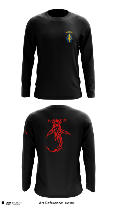 112th SIGDET 5424281 Long Sleeve Performance Shirt - 1