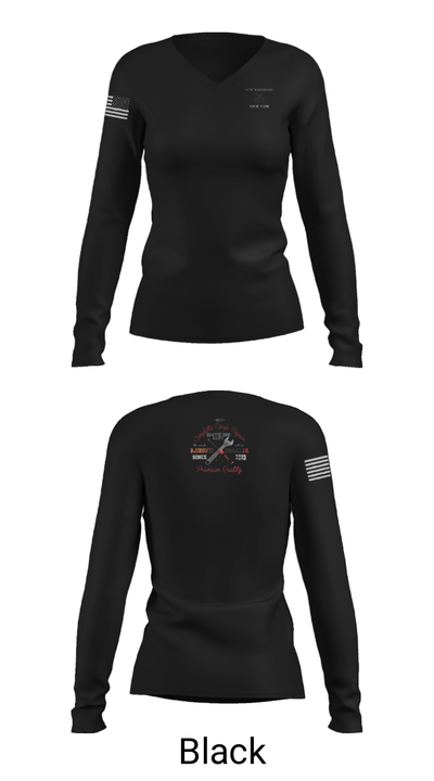 294th  Maintenance 26842643 Women's Long Sleeve V-neck Shirt - 39