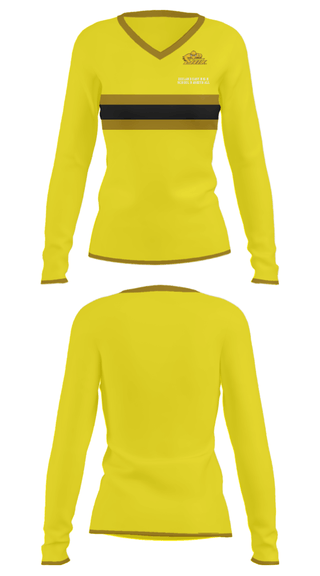 Women's Long Sleeve Vneck Shirt, Zeeland East High School Basketball, Men's Basketball, Teamtime, Team time, sublimation, custom sports apparel, team uniforms, spirit wear, spiritwear, sports uniforms, custom shirts, team store, custom team store, fundraiser sports, apparel fundraiser