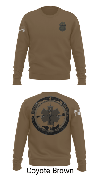 Crew Neck Sweatshirt, , Police, Teamtime, Team time, sublimation, custom sports apparel, team uniforms, spirit wear, spiritwear, sports uniforms, custom shirts, team store, custom team store, fundraiser sports, apparel fundraiser