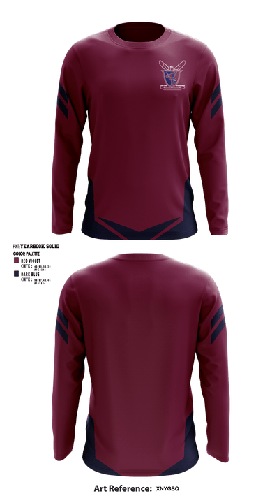 Boys' Latin of Philadelphia High School 20240146 Long Sleeve Performance Shirt - 1