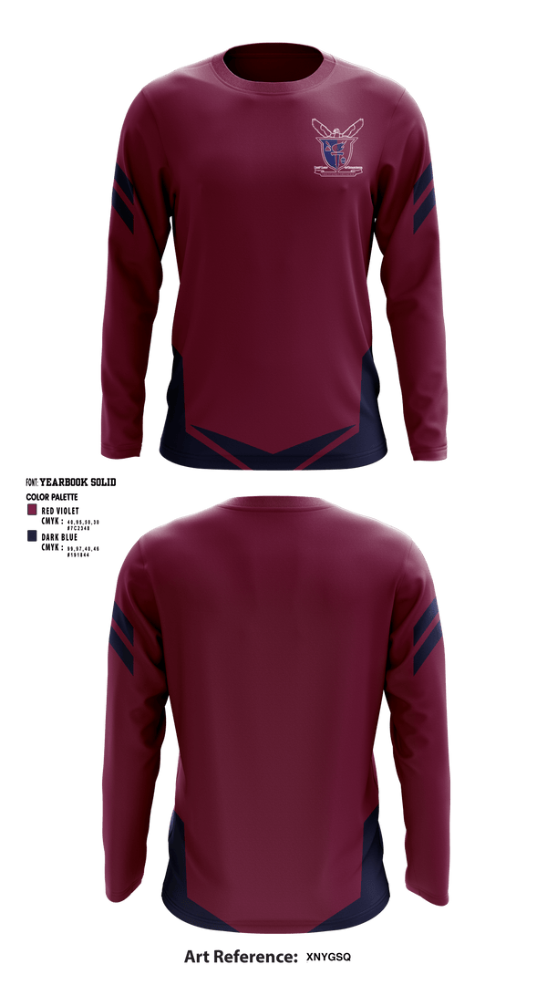 Long Sleeve Performance Shirt, Boys' Latin of Philadelphia High School, Spirit Store, Teamtime, Team time, sublimation, custom sports apparel, team uniforms, spirit wear, spiritwear, sports uniforms, custom shirts, team store, custom team store, fundraiser sports, apparel fundraiser