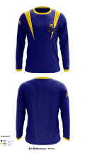 Evergreen High School Wrestling 67043077 Long Sleeve Rash Guard Shirt - 1