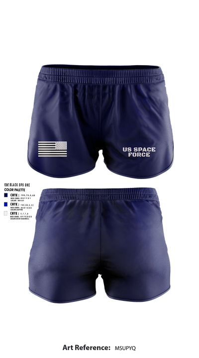 US Space force 57592305 Women's Shorts - 1