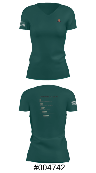 SHARP Resource Center 37639152 Women's Short Sleeve V-neck Shirt - 4