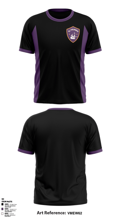 Downtown College Prep - El Primero High School 63396223 Short Sleeve Performance Shirt - 2