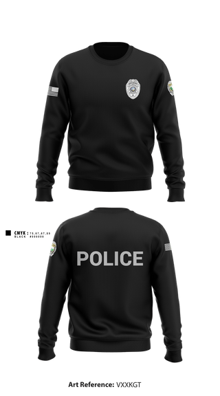 Crew Neck Sweatshirt, TAYLORSVILLE POLICE, Police, Teamtime, Team time, sublimation, custom sports apparel, team uniforms, spirit wear, spiritwear, sports uniforms, custom shirts, team store, custom team store, fundraiser sports, apparel fundraiser