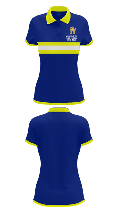 West Seattle High School Golf Team 9176643 Short Sleeve Performance Polo - 36