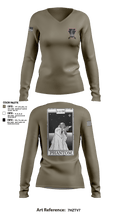 1-5 Recon 67100072 Women's Long Sleeve V-neck Shirt - 1