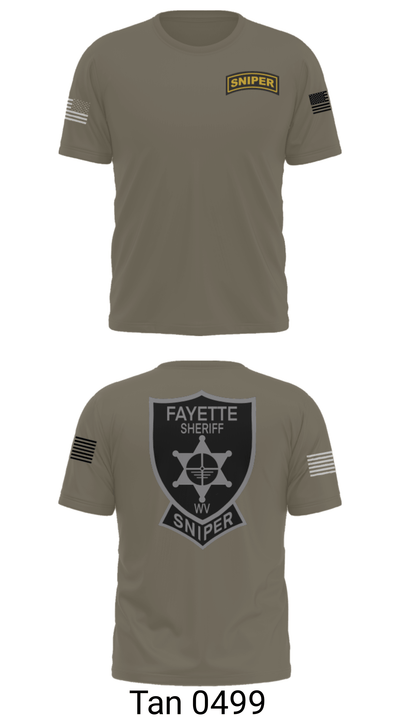 FCSD SNIPER 46569971 Short Sleeve Performance Shirt - 35