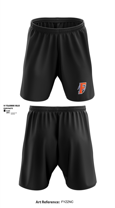 Floyd Henson Junior High School 33810034 Athletic Shorts With Pockets - 3