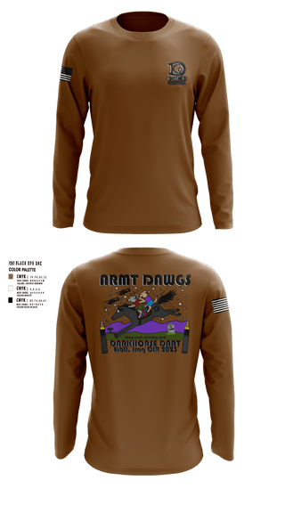 Long Sleeve Performance Shirt, , Army, Teamtime, Team time, sublimation, custom sports apparel, team uniforms, spirit wear, spiritwear, sports uniforms, custom shirts, team store, custom team store, fundraiser sports, apparel fundraiser