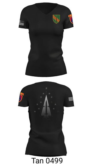Women's Short Sleeve Vneck Shirt, , Army, Teamtime, Team time, sublimation, custom sports apparel, team uniforms, spirit wear, spiritwear, sports uniforms, custom shirts, team store, custom team store, fundraiser sports, apparel fundraiser