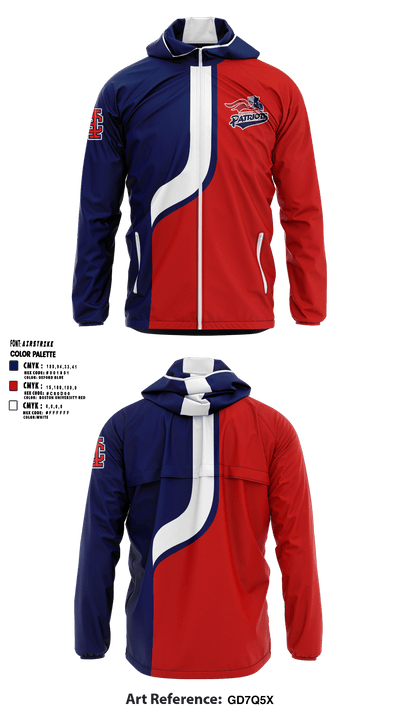 Hesperia Christian Patriots 56816041 Windbreaker - 1