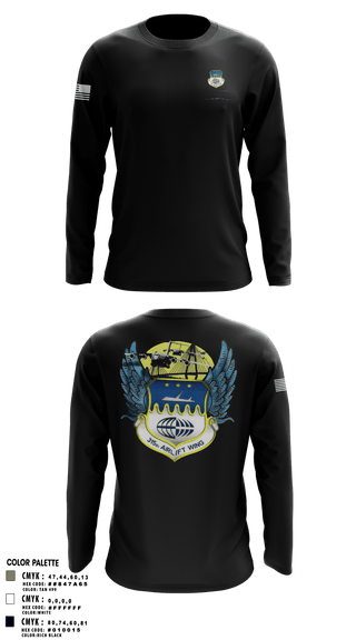 Long Sleeve Performance Shirt, , Air Force, Teamtime, Team time, sublimation, custom sports apparel, team uniforms, spirit wear, spiritwear, sports uniforms, custom shirts, team store, custom team store, fundraiser sports, apparel fundraiser