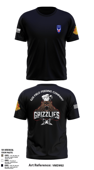 626 Field Feeding Company 43202804 Short Sleeve Performance Shirt - 7