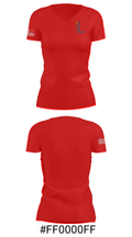 Loveless Academic Magnet High School Soccer 35411119 Women's Short Sleeve V-neck Shirt - 23
