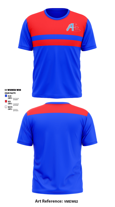 Austin-East Magnet High School Volleyball 94473569 Short Sleeve Performance Shirt - 1