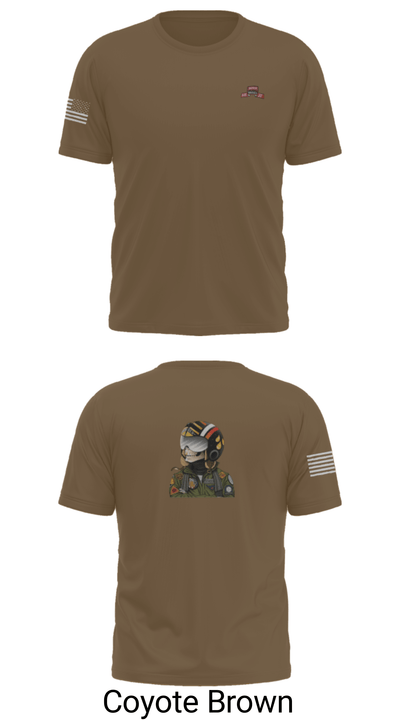 B Co., 326 BEB, 1 BCT, 101st ABN DIV (AASLT) 89125861 Short Sleeve Performance Shirt - 32