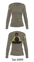1st SQD, 1st PLT, A Co 588 BEB 11462606 Women's Long Sleeve V-neck Shirt - 41
