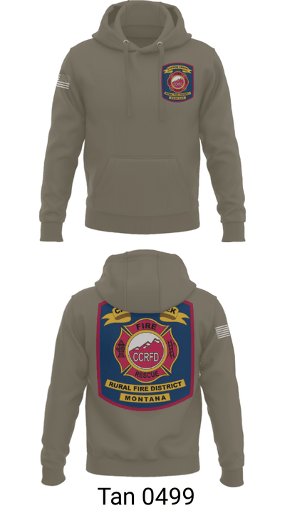 Canyon Creek Rural Fire District 51909217 Hoodie - 47