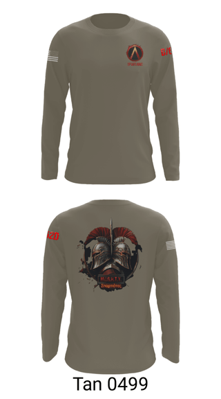 Long Sleeve Performance Shirt, , Army, Teamtime, Team time, sublimation, custom sports apparel, team uniforms, spirit wear, spiritwear, sports uniforms, custom shirts, team store, custom team store, fundraiser sports, apparel fundraiser