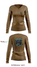378EOSS 21295672 Women's Long Sleeve V-neck Shirt - 2