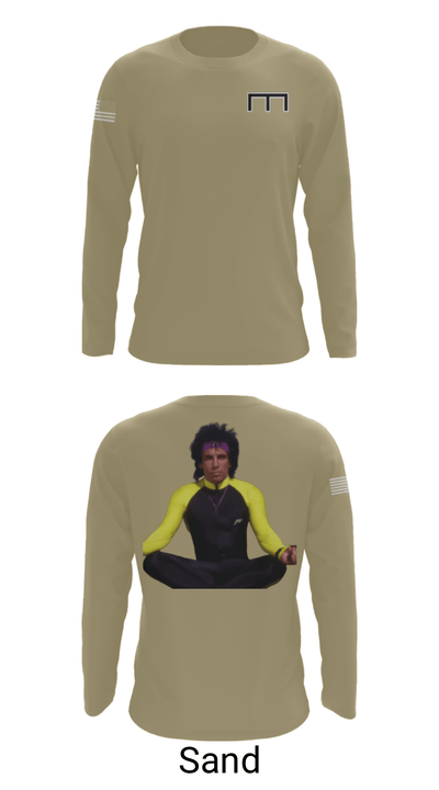 1st SQD, 1st PLT, A Co 588 BEB 11462606 Long Sleeve Performance Shirt - 18