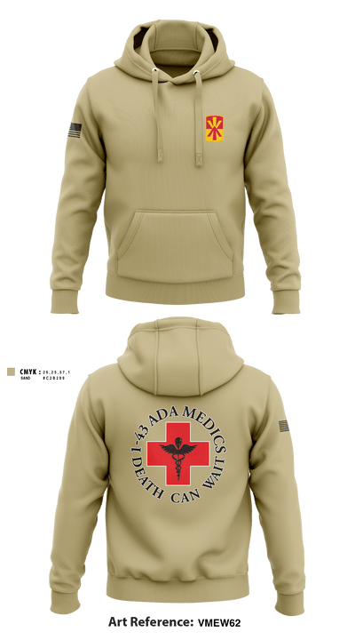 Medics, 1-43 ADA 28999239 Hoodie - 2