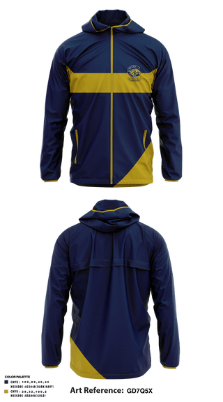 Windbreaker, Casteel High School Badminton, Spirit Store, Teamtime, Team time, sublimation, custom sports apparel, team uniforms, spirit wear, spiritwear, sports uniforms, custom shirts, team store, custom team store, fundraiser sports, apparel fundraiser