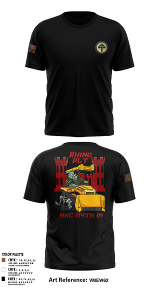 Short Sleeve Performance Shirt, HHC 1-114 Infantry Brigade, , Teamtime, Team time, sublimation, custom sports apparel, team uniforms, spirit wear, spiritwear, sports uniforms, custom shirts, team store, custom team store, fundraiser sports, apparel fundraiser