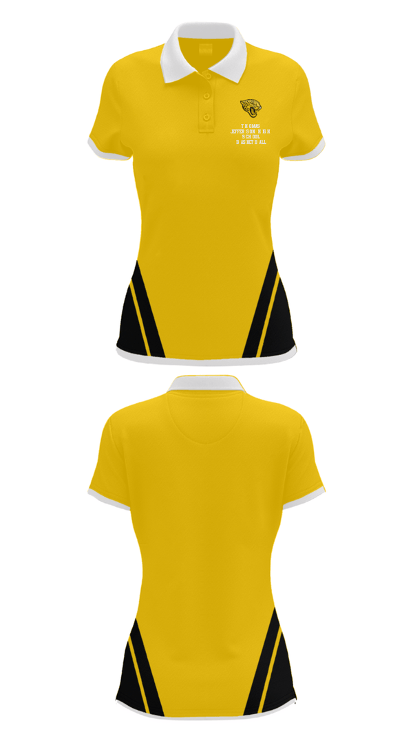 Women's Short Sleeve Performance Polo, Thomas Jefferson High School Basketball, Women's Basketball, Teamtime, Team time, sublimation, custom sports apparel, team uniforms, spirit wear, spiritwear, sports uniforms, custom shirts, team store, custom team store, fundraiser sports, apparel fundraiser