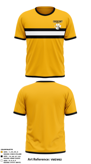 Short Sleeve Performance Shirt, Crescent High School Golf, Golf, Teamtime, Team time, sublimation, custom sports apparel, team uniforms, spirit wear, spiritwear, sports uniforms, custom shirts, team store, custom team store, fundraiser sports, apparel fundraiser