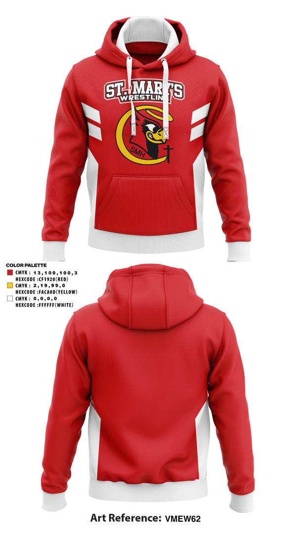 Hoodie, Saint Mary's High School Wrestling, Wrestling, Teamtime, Team time, sublimation, custom sports apparel, team uniforms, spirit wear, spiritwear, sports uniforms, custom shirts, team store, custom team store, fundraiser sports, apparel fundraiser