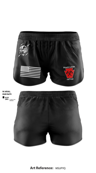 Ranger Panties, , National Guard, Teamtime, Team time, sublimation, custom sports apparel, team uniforms, spirit wear, spiritwear, sports uniforms, custom shirts, team store, custom team store, fundraiser sports, apparel fundraiser