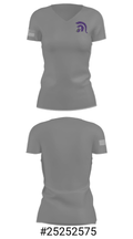 Spring Creek High School Volleyball 45487303 Women's Short Sleeve V-neck Shirt - 24