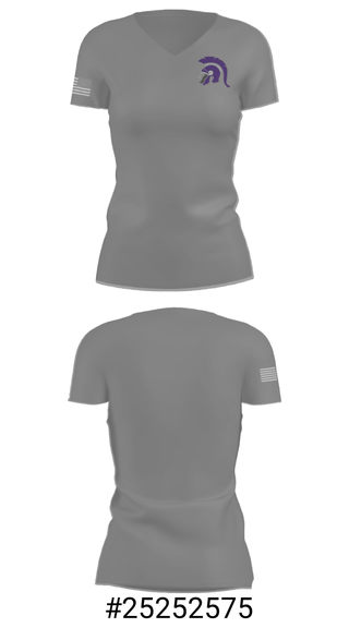 Women's Short Sleeve Vneck Shirt, Spring Creek High School Volleyball, Men's Volleyball, Teamtime, Team time, sublimation, custom sports apparel, team uniforms, spirit wear, spiritwear, sports uniforms, custom shirts, team store, custom team store, fundraiser sports, apparel fundraiser