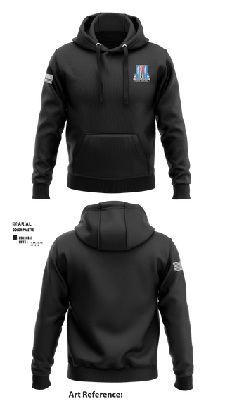 Hoodie, Full FoarceHHD, 205th MI BN, Spirit Store, Teamtime, Team time, sublimation, custom sports apparel, team uniforms, spirit wear, spiritwear, sports uniforms, custom shirts, team store, custom team store, fundraiser sports, apparel fundraiser