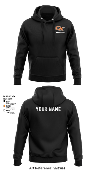 Hoodie, CK Wrestling, Wrestling, Teamtime, Team time, sublimation, custom sports apparel, team uniforms, spirit wear, spiritwear, sports uniforms, custom shirts, team store, custom team store, fundraiser sports, apparel fundraiser