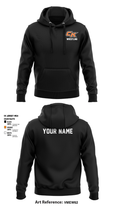CK Wrestling 95145120 Hoodie - 1