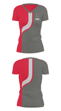 Palmetto High School Basketball 68806532 Women's Short Sleeve V-neck Shirt - 31