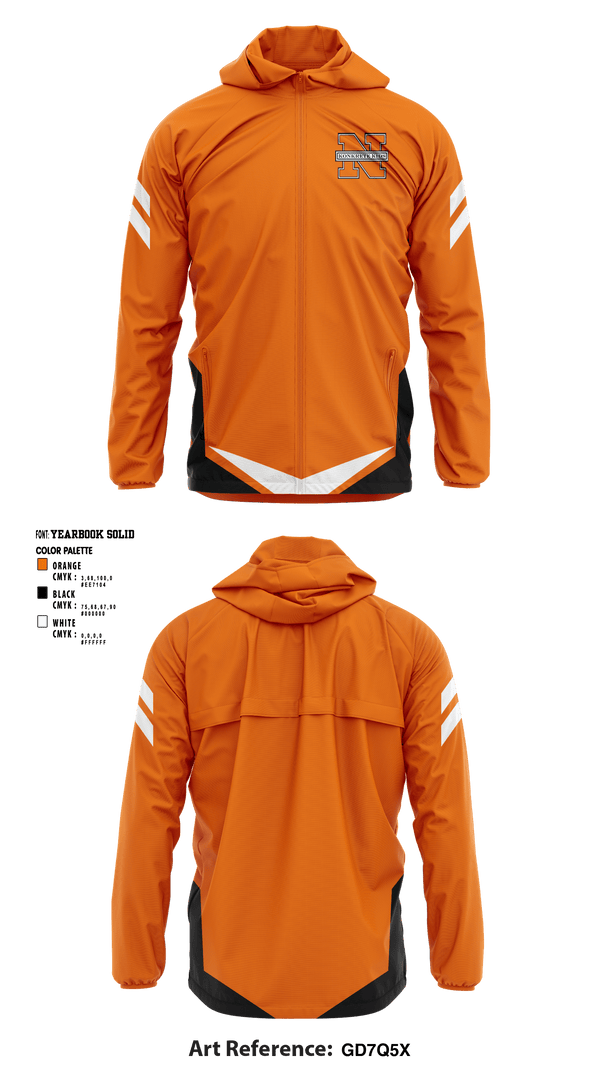 Windbreaker, Northampton Area High School Wrestling, Wrestling, Teamtime, Team time, sublimation, custom sports apparel, team uniforms, spirit wear, spiritwear, sports uniforms, custom shirts, team store, custom team store, fundraiser sports, apparel fundraiser