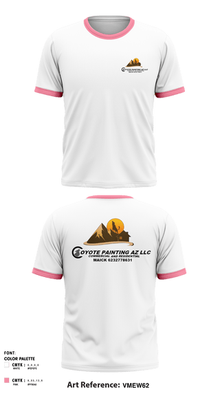 Short Sleeve Performance Shirt, Coyote paintin az llc, , Teamtime, Team time, sublimation, custom sports apparel, team uniforms, spirit wear, spiritwear, sports uniforms, custom shirts, team store, custom team store, fundraiser sports, apparel fundraiser