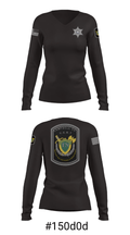 C.E.R.T. 35193736 Women's Long Sleeve V-neck Shirt - 37