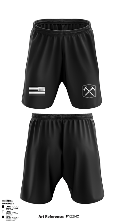 422 CA BN 45970215 Athletic Shorts With Pockets - 2