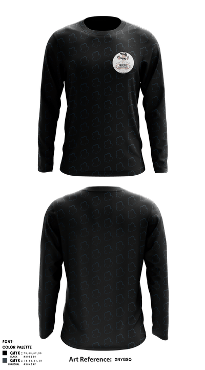 Jaden’s Kettle Corn 2603747 Long Sleeve Performance Shirt - 3
