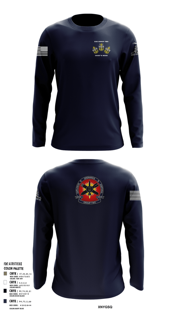 Long Sleeve Performance Shirt, , Navy, Teamtime, Team time, sublimation, custom sports apparel, team uniforms, spirit wear, spiritwear, sports uniforms, custom shirts, team store, custom team store, fundraiser sports, apparel fundraiser
